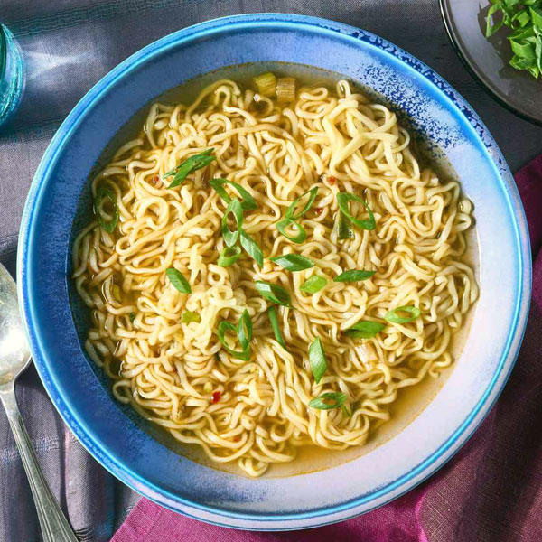 Japanese-style Vegetarian Ramen Noodle Soup